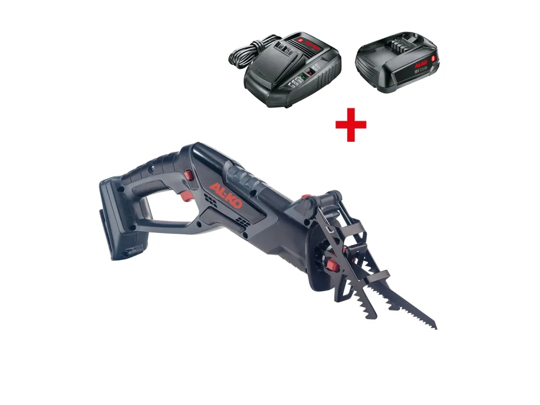 AL-KO Bajonetsav PS 1815 inkl. batteri og lader Motor:Li-ion 2,5 Ah / 18 V (maks. 20 V)