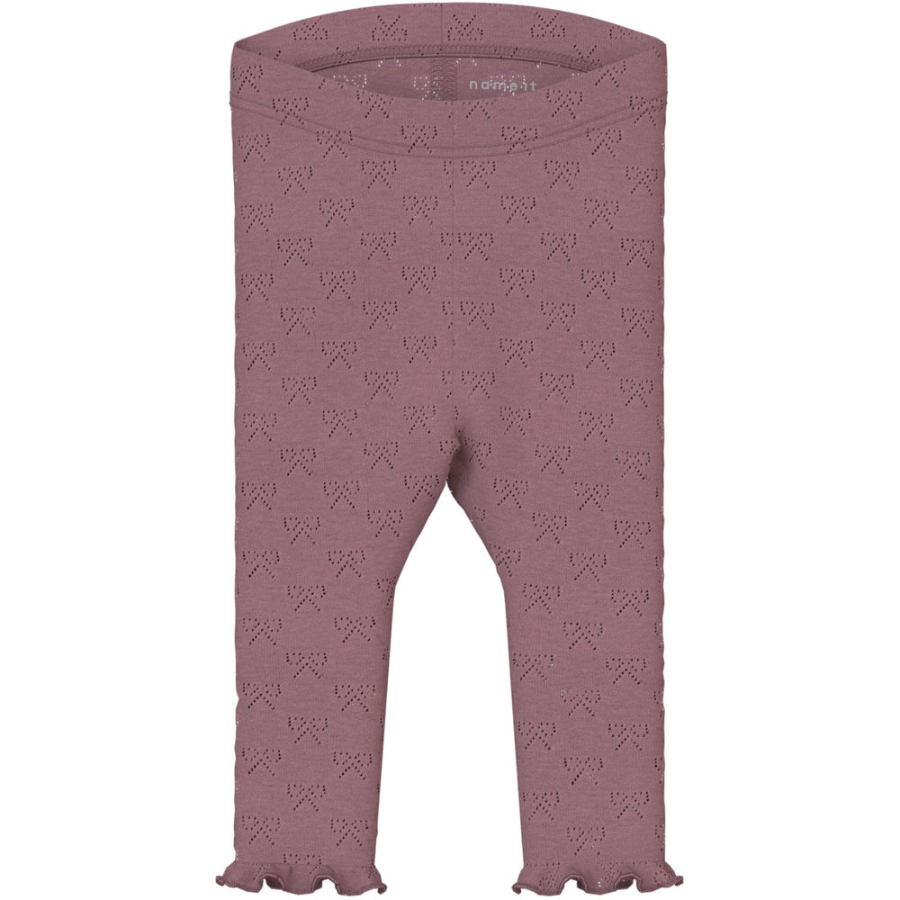 Køb Name It Wistful Mauve Nbfsif Slim Leggings