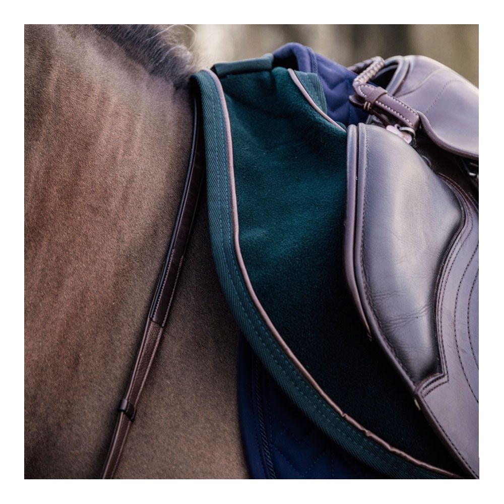 Kentucky HEAVY FLEECE - Couvre-reins pine green
