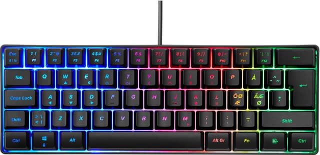 Next MX5 Mini gaming tastatur (sort)