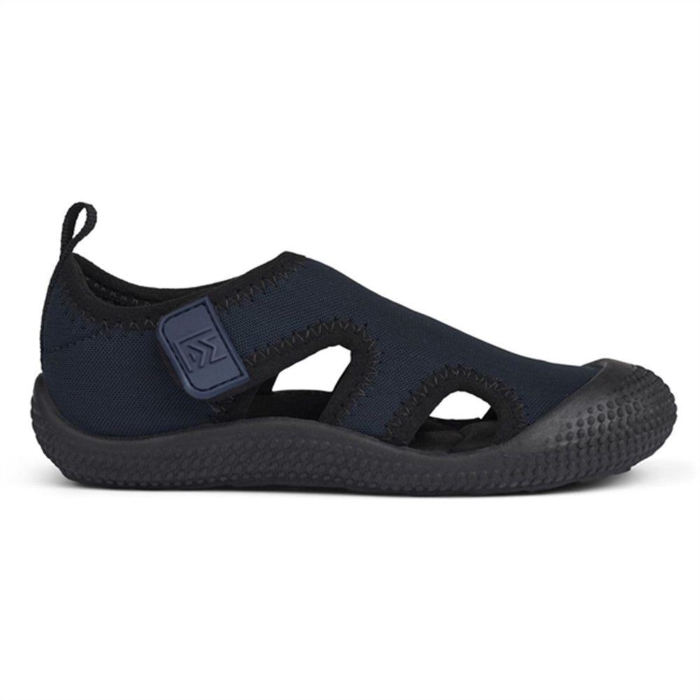 Sigurd Badesko Black Classic Navy