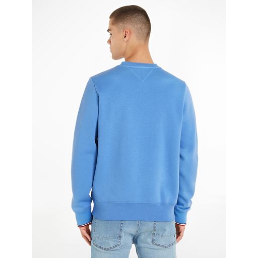 Tommy Hilfiger Logo Tipped Sweatshirt, Blue Spell, XL