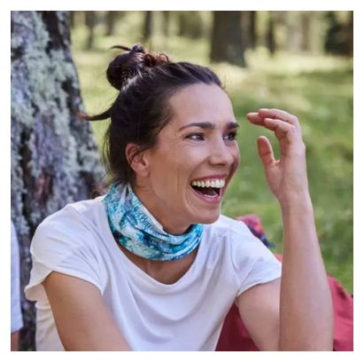 Tour de cou Buff CoolNet Blauw Turquoise