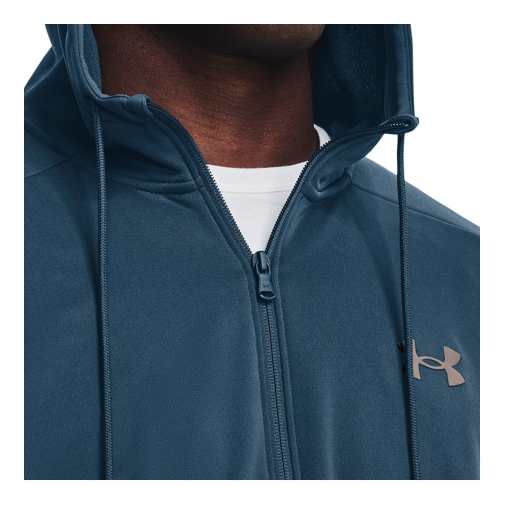 Under Armour ARMOUR FLEECE FZ - Sweat Homme blue
