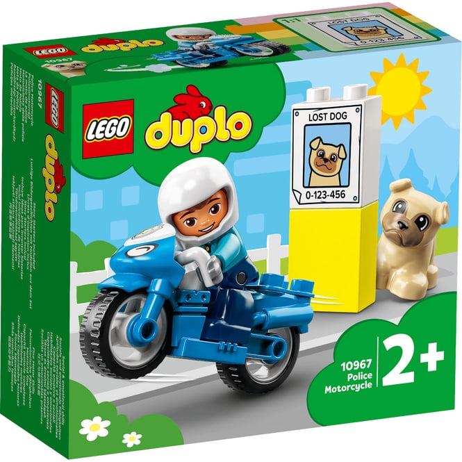 LEGO® DUPLO® Town 10967 - Polizeimotorrad