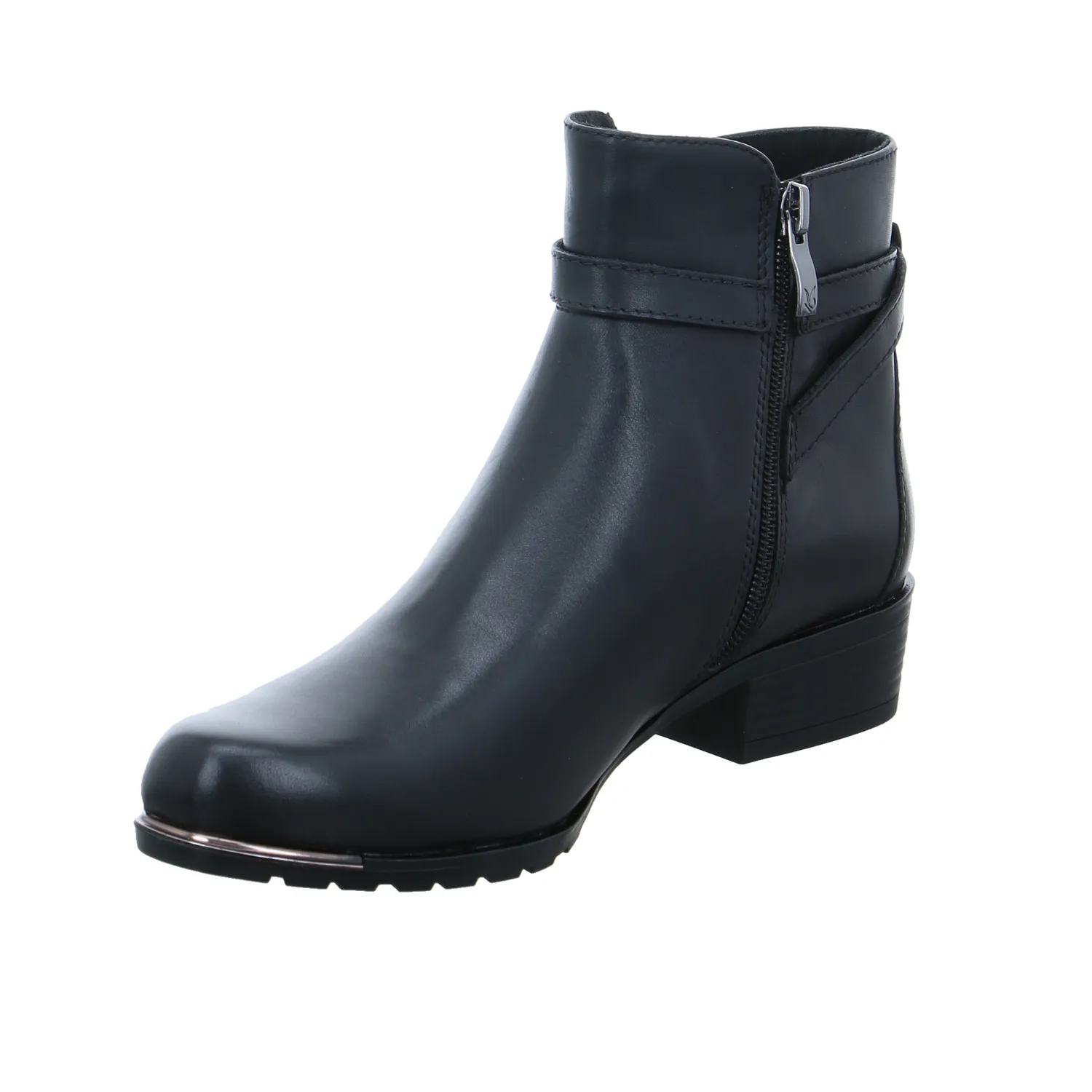 CAPRICE Stiefelette Schwarz Leder