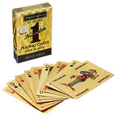 Waddingtons No. 1 Gold Playing Cards