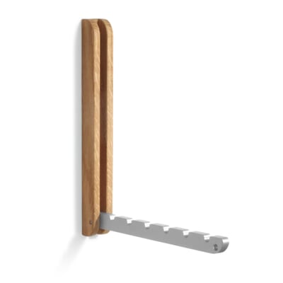 Wandhaken Klapper, Eiche