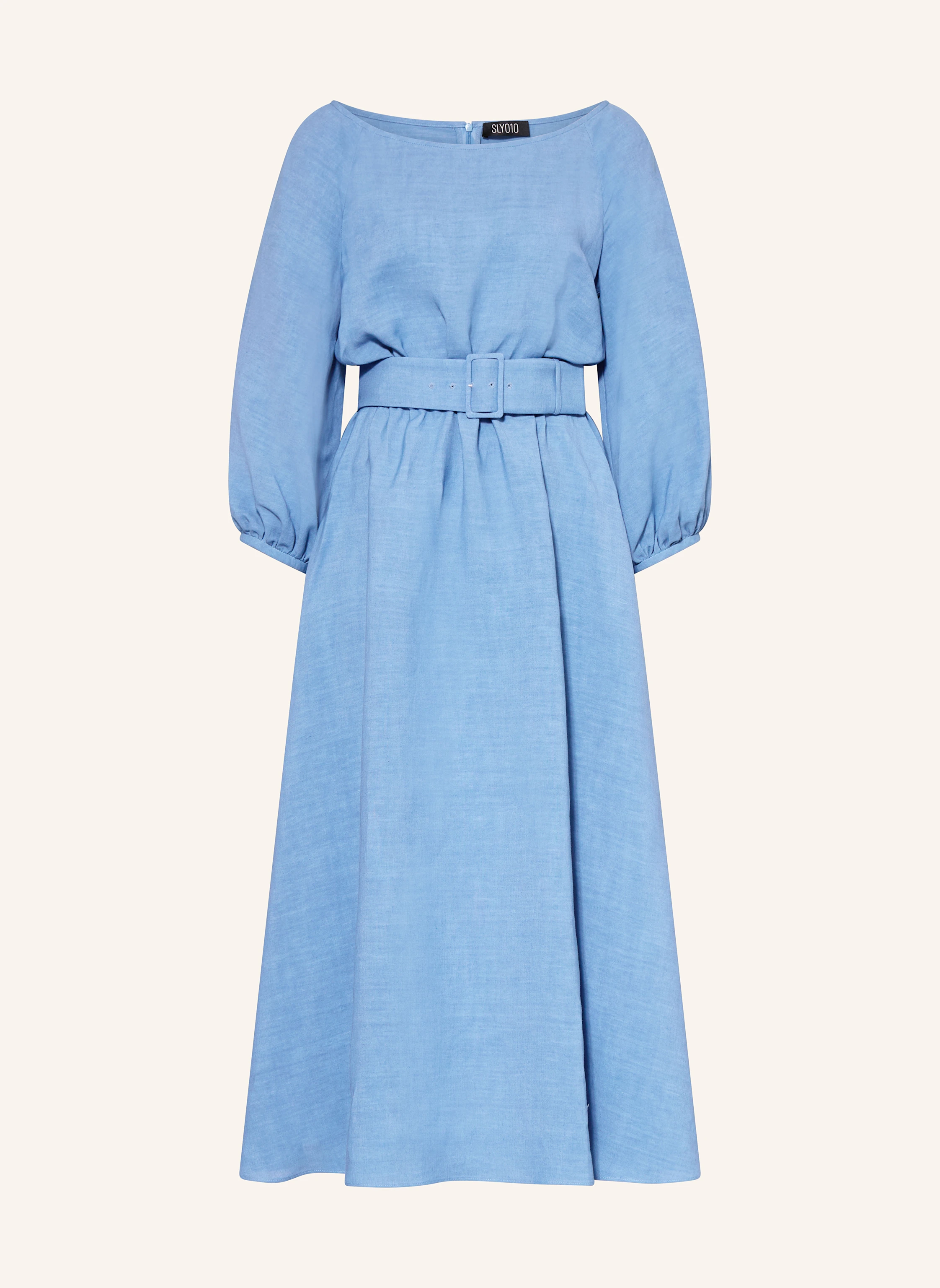 SLY 010 Kleid ANUK mit Leinen