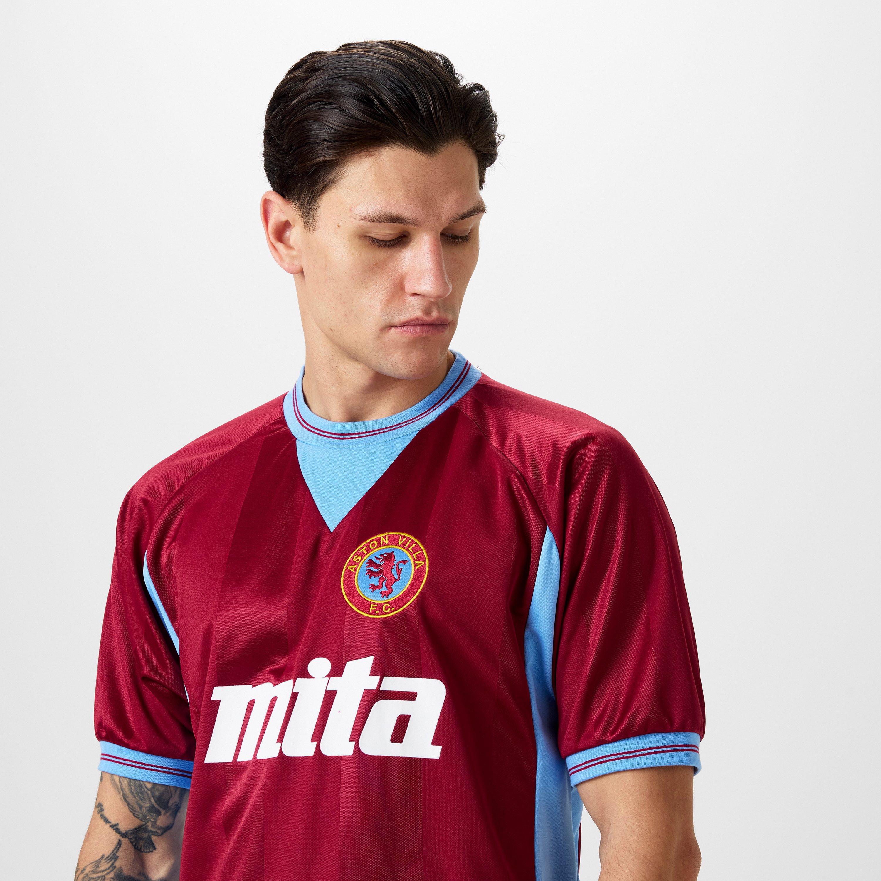 Score Draw S Draw Aston Villa FC84 Home Jersey Mens