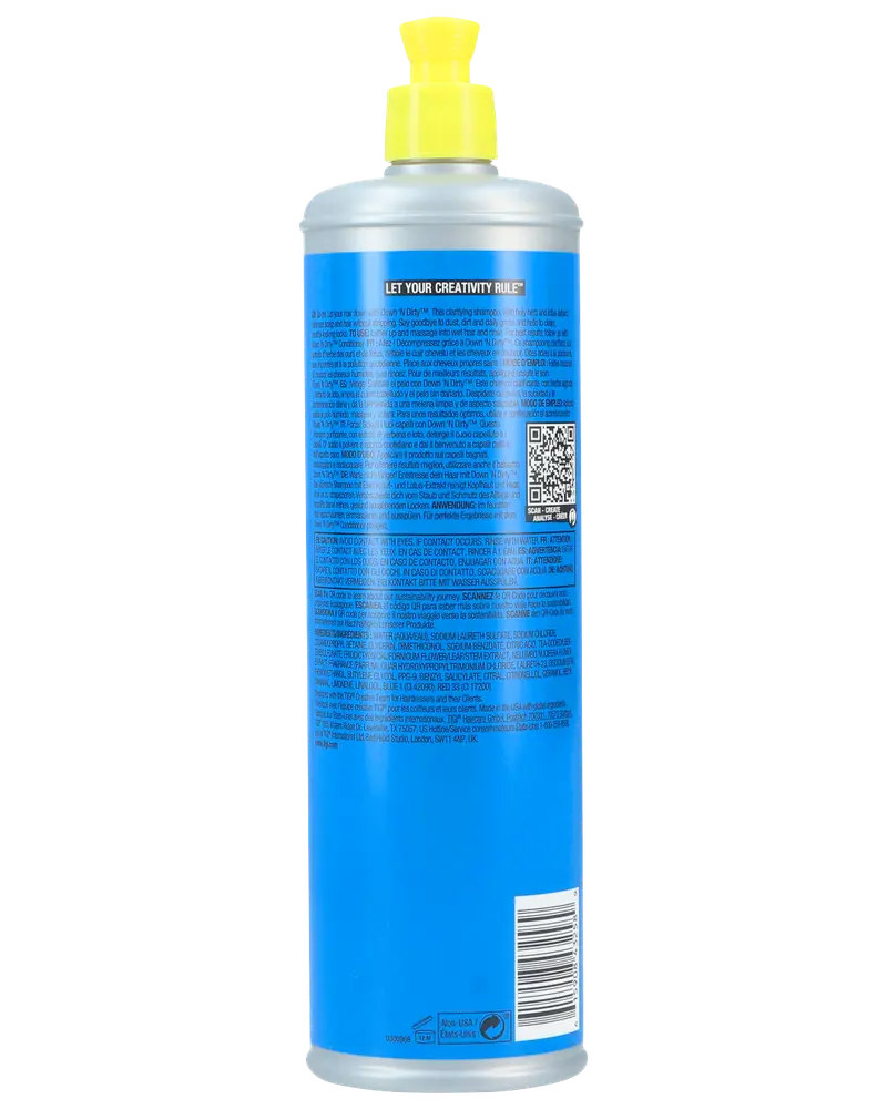 Tigi Shampoo 600 ml - Down'N'Dirty
