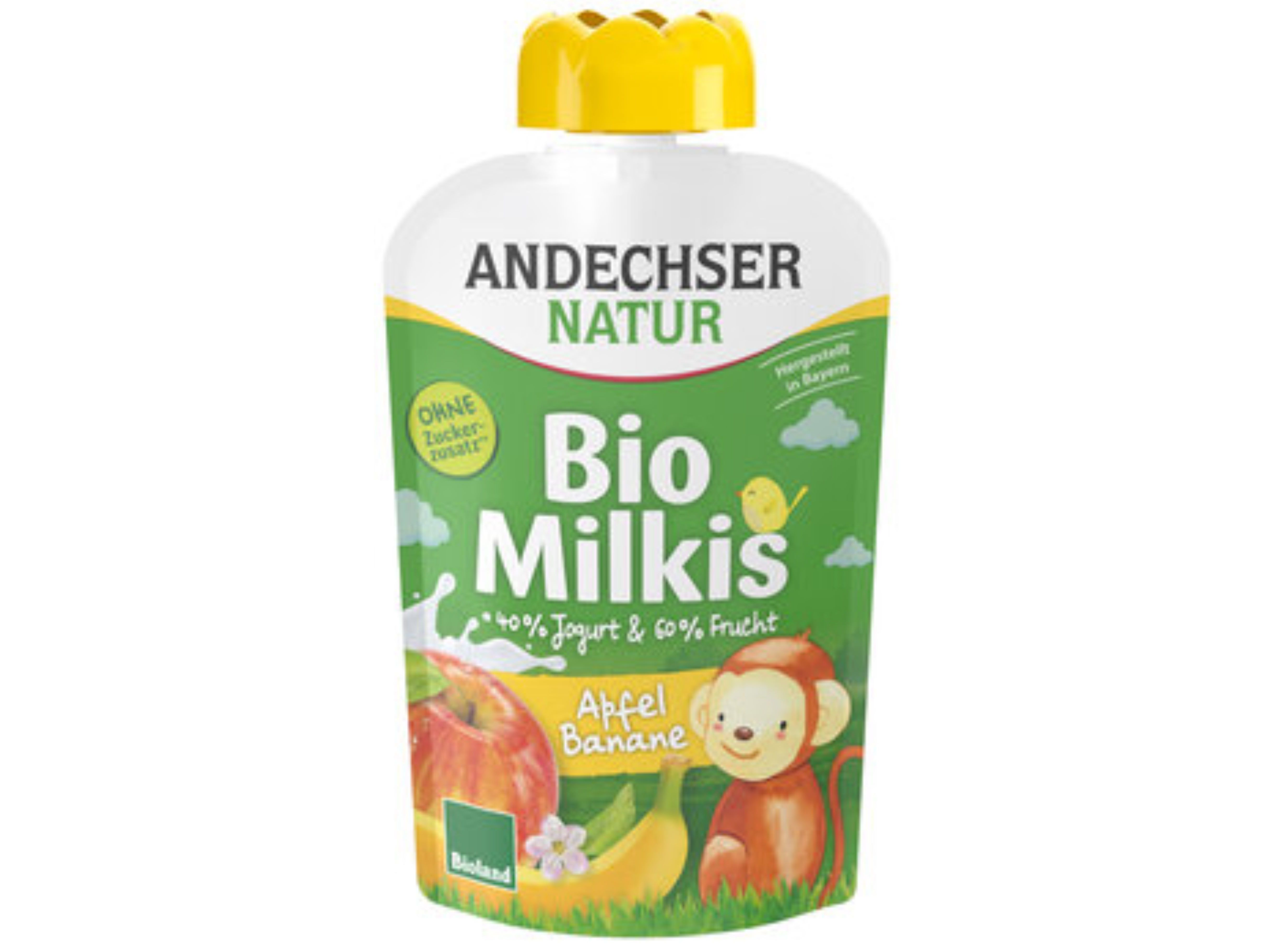 IOG INFANTIL ANDECHSER MAÇ/ BANAN 100G