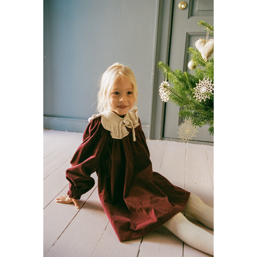 Køb Wheat Ruby Red Kjole L/S Elvira