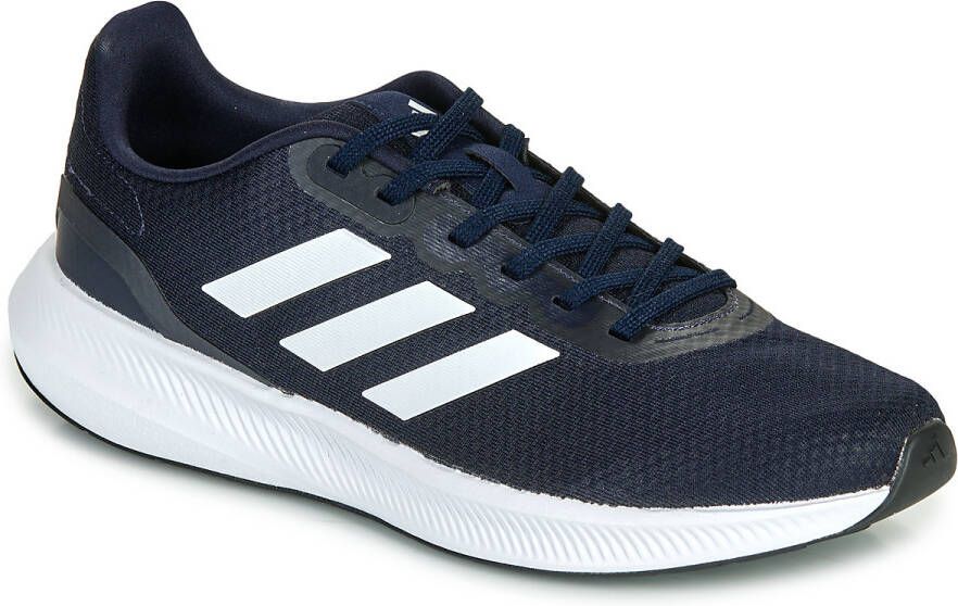 Adidas Performance Runfalcon 3.0 hardloopschoenen donkerblauw wit