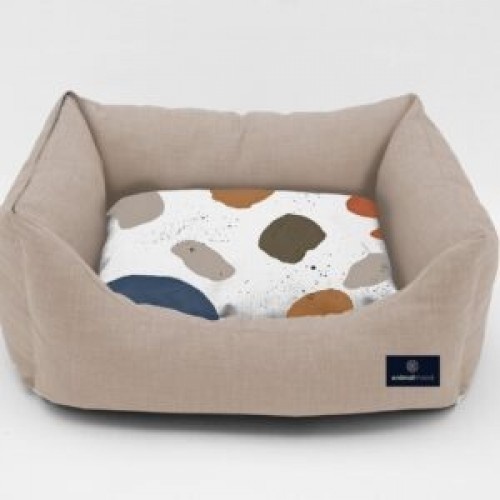 Cama para cães Abstract Animalmood, bege