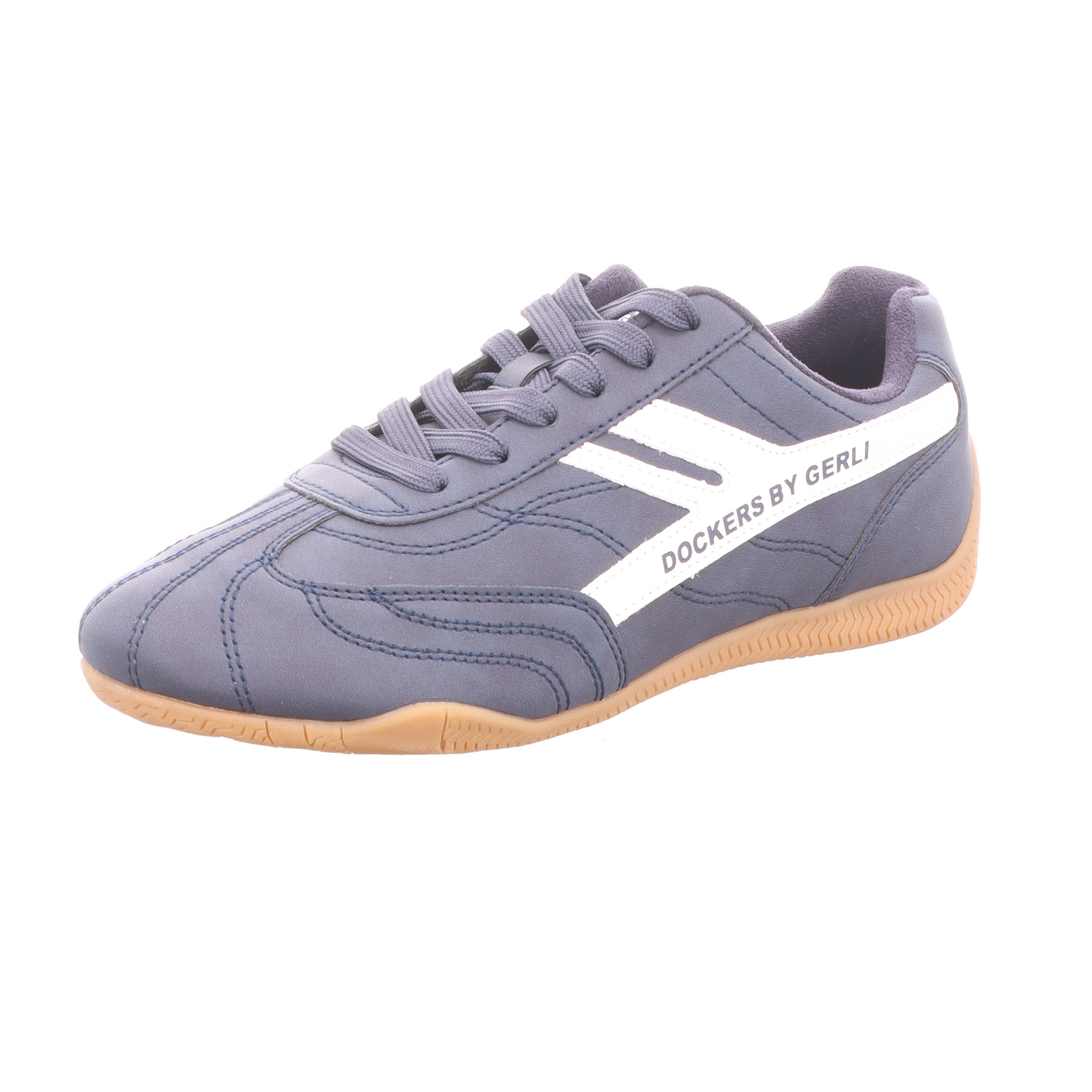 Dockers Damen-Sneaker Blau-Weiß