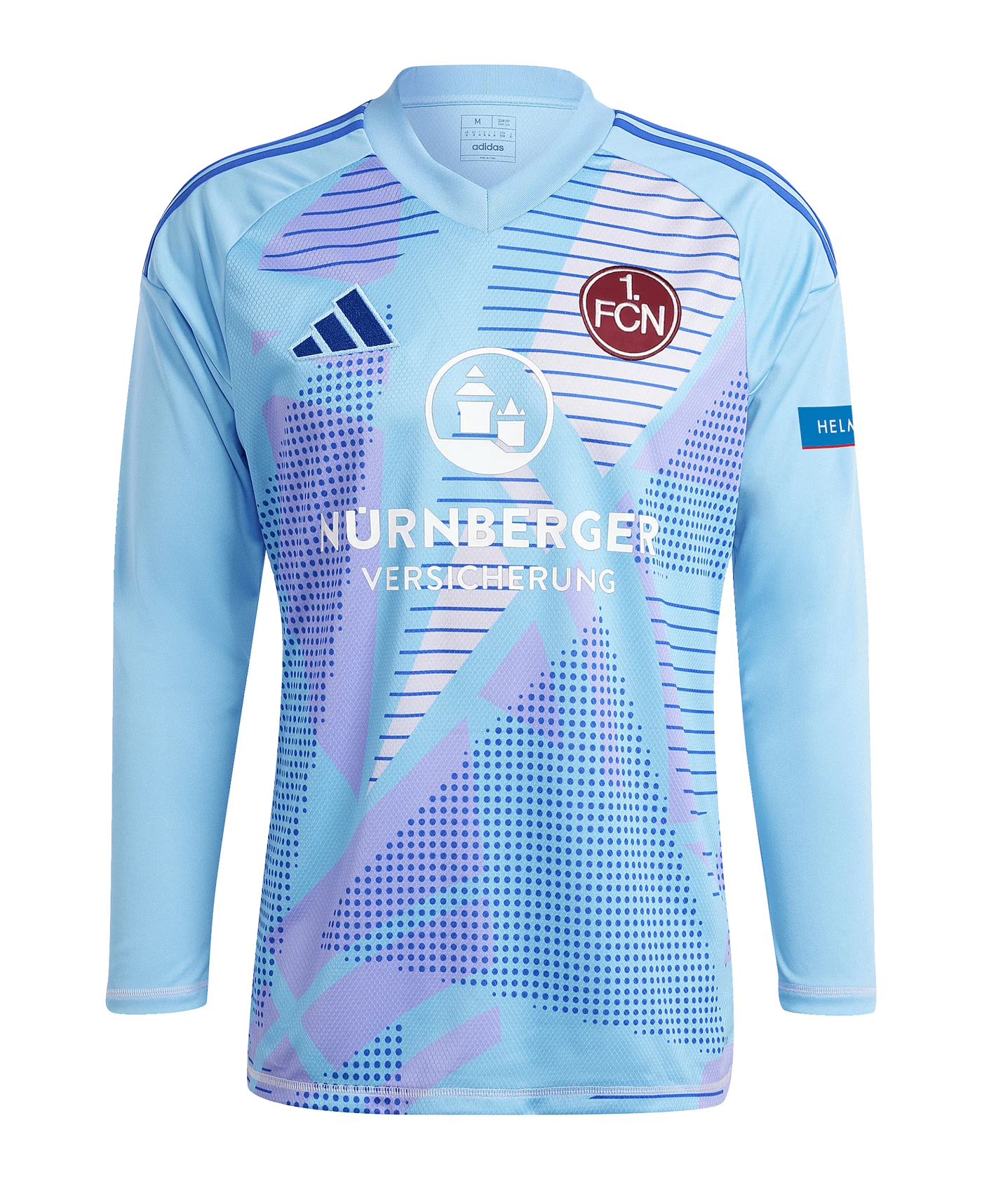 adidas 1.FC Nürnberg TW-Trikot 2024/2025 Blau