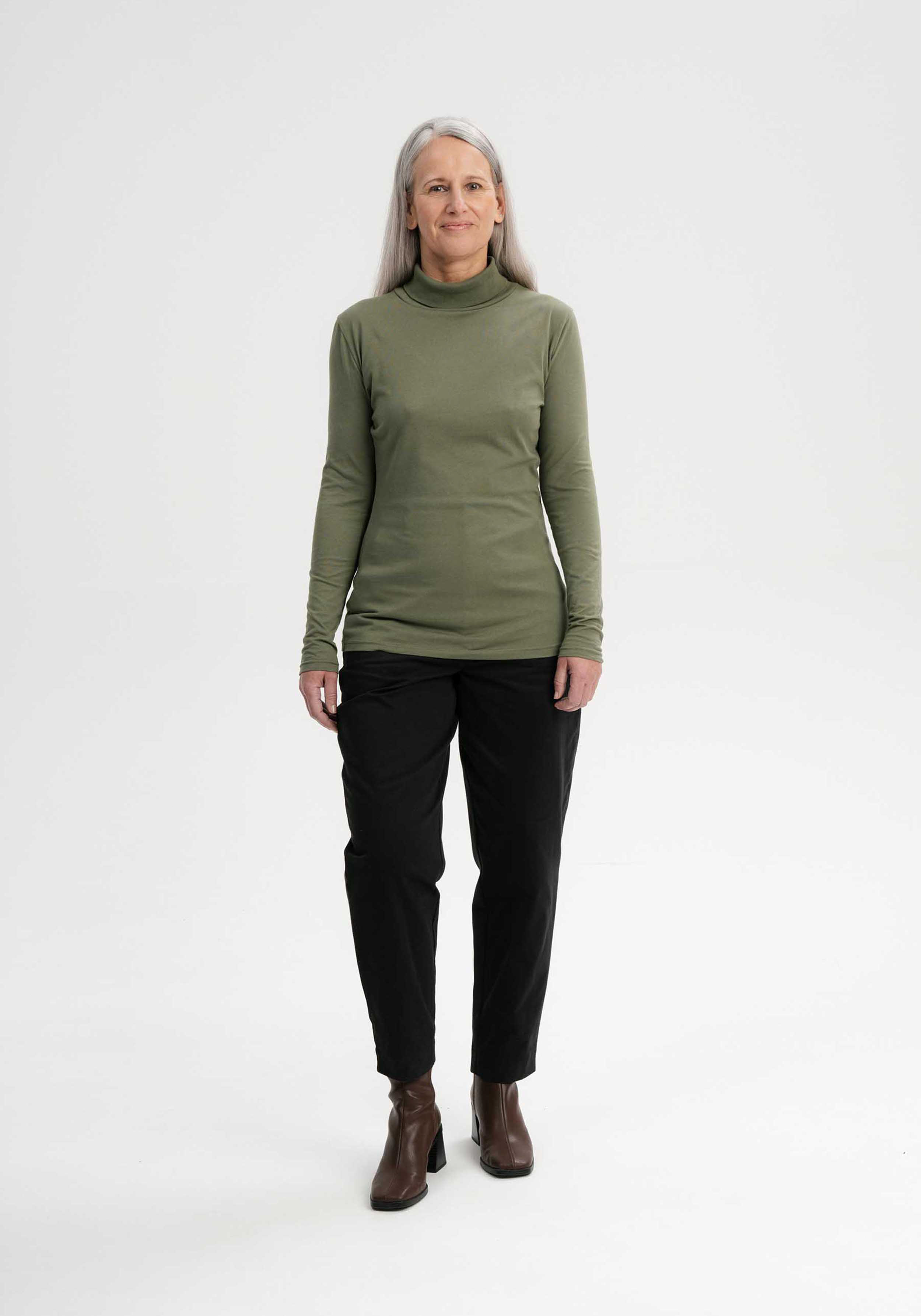 Mela Turtleneck Longsleeve Anchal Thymian