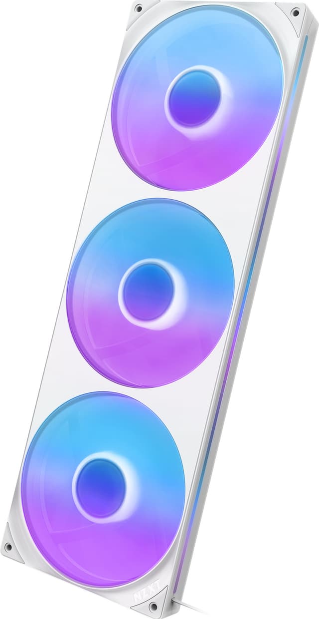 NZXT F420RGB kabinet blæsere (hvid)