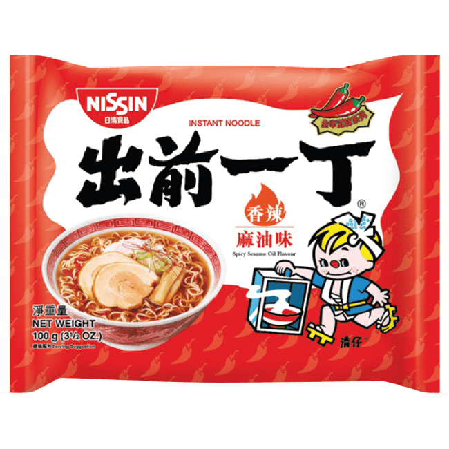 Nissin Demae Ramen Noedels Pittige Sesam Smaak 100g