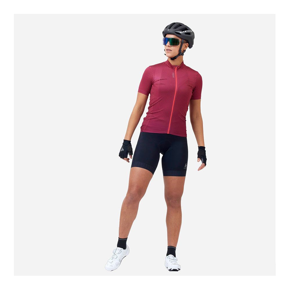 Odlo ZEROWEIGHT - Maillot Femme raspberry fudge/paradise pink
