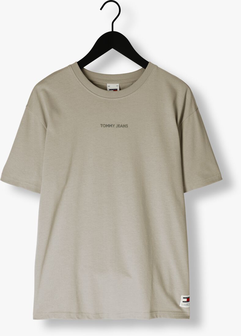 TOMMY JEANS groene tommy jeans t-shirt tjm reg s new classics tee ext