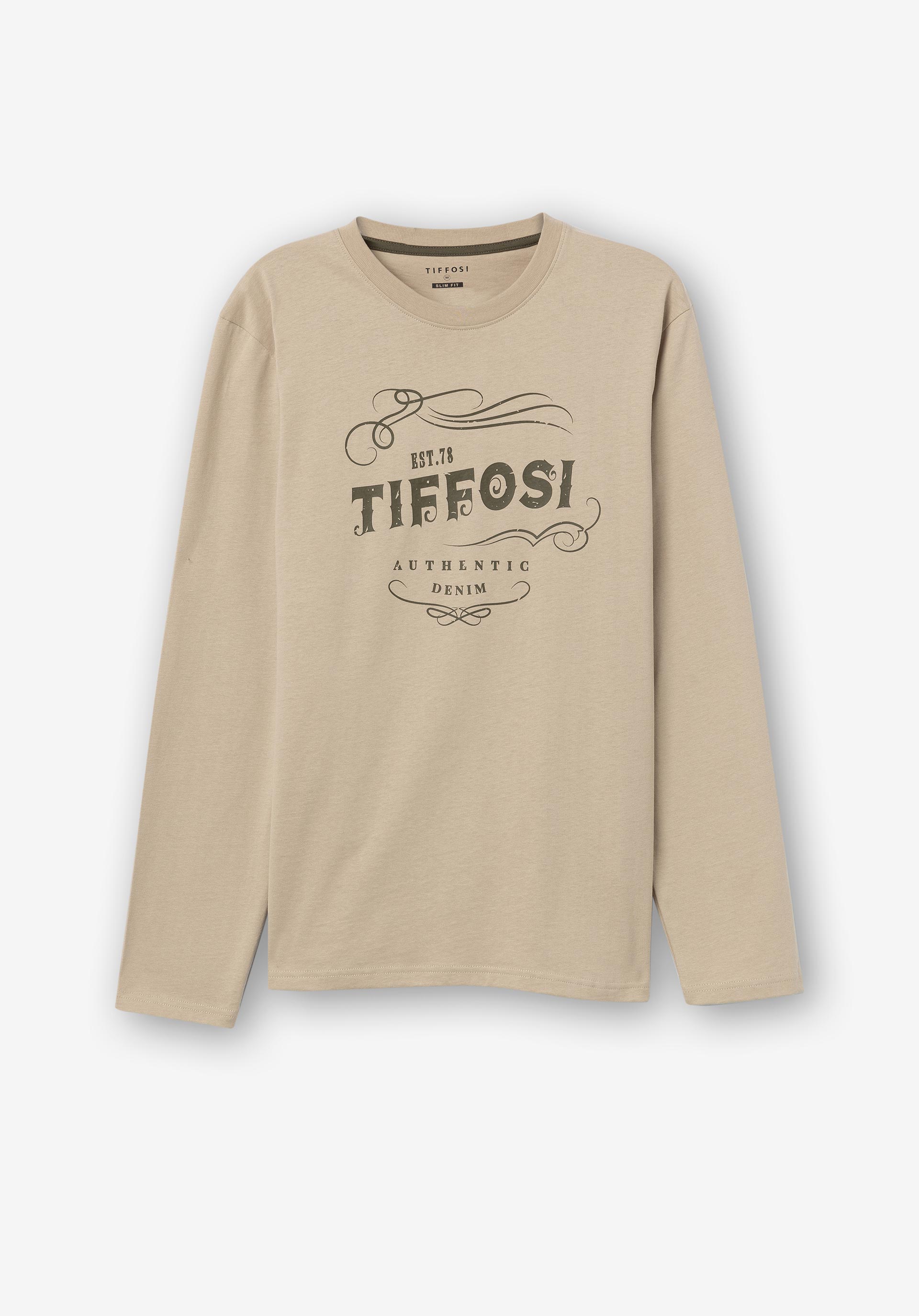 T-shirt com Estampado Frontal