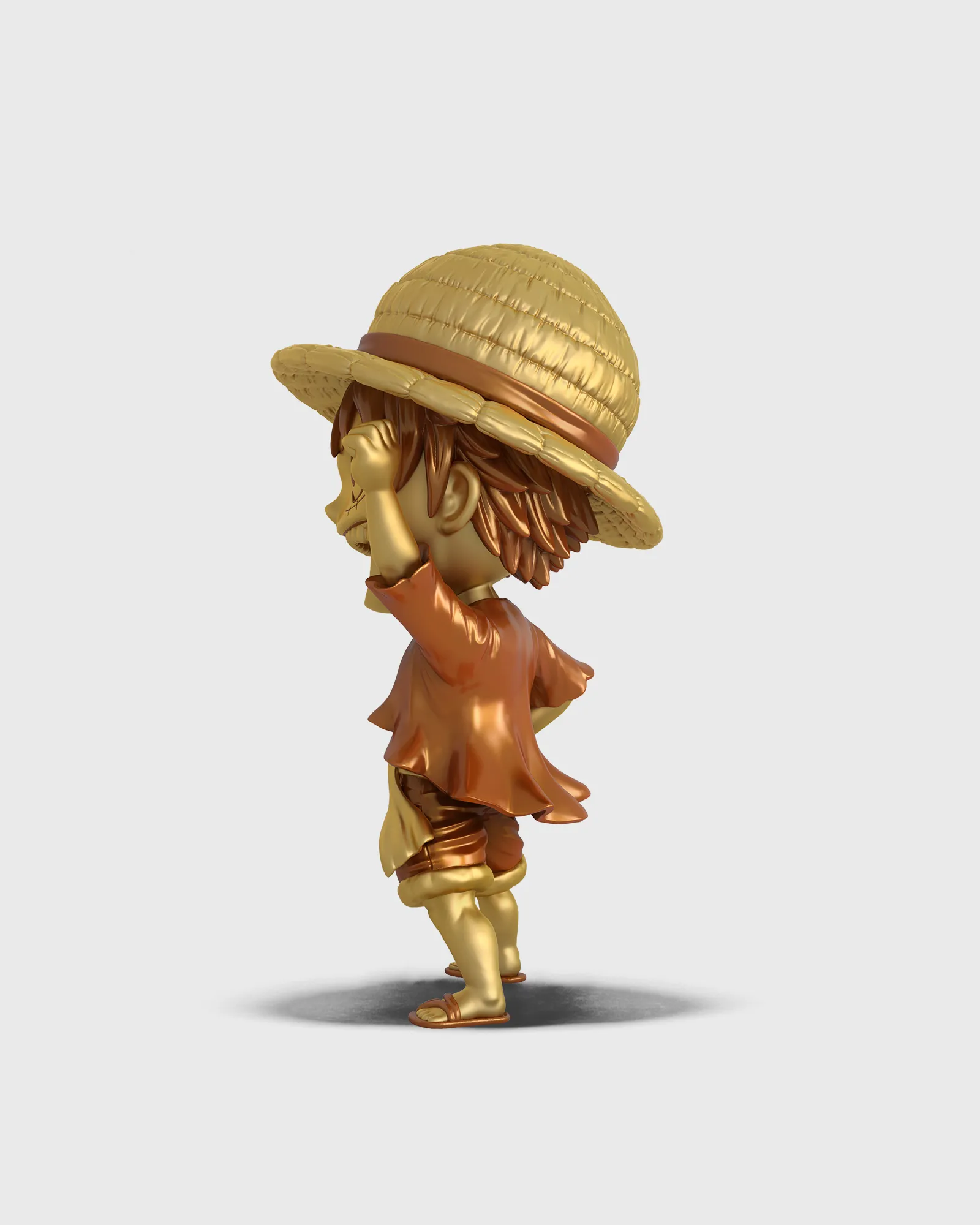 Mighty Jaxx XXRAY PLUS: Luffy (Treasure Gold Edition)