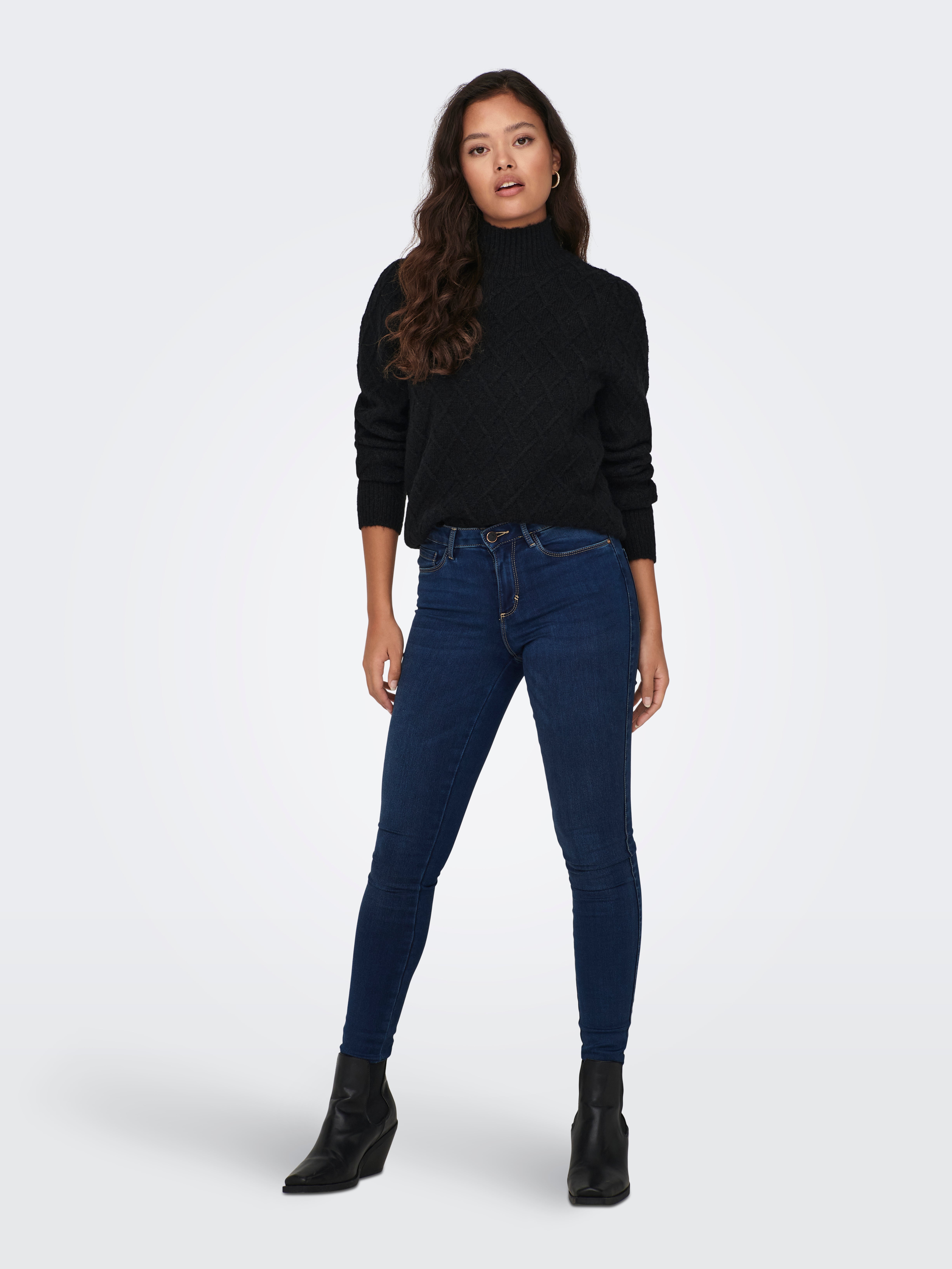 JDYSIGRID Strickpullover Black