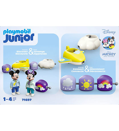 Playmobil Junior - Junior & Disney: Mickey's & Minnie's Sky Flye