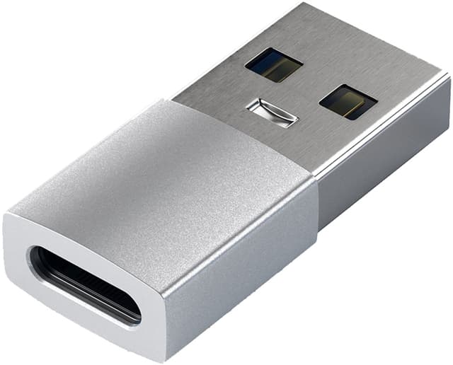 Satechi USB-C til USB-A-adapter (sølv)