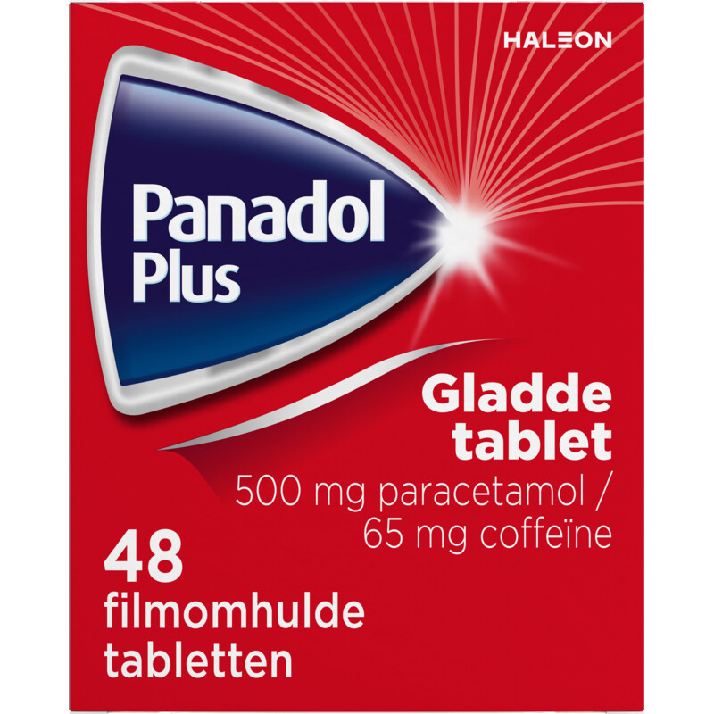 Panadol Plus gladde tablet 500mg paracetamol