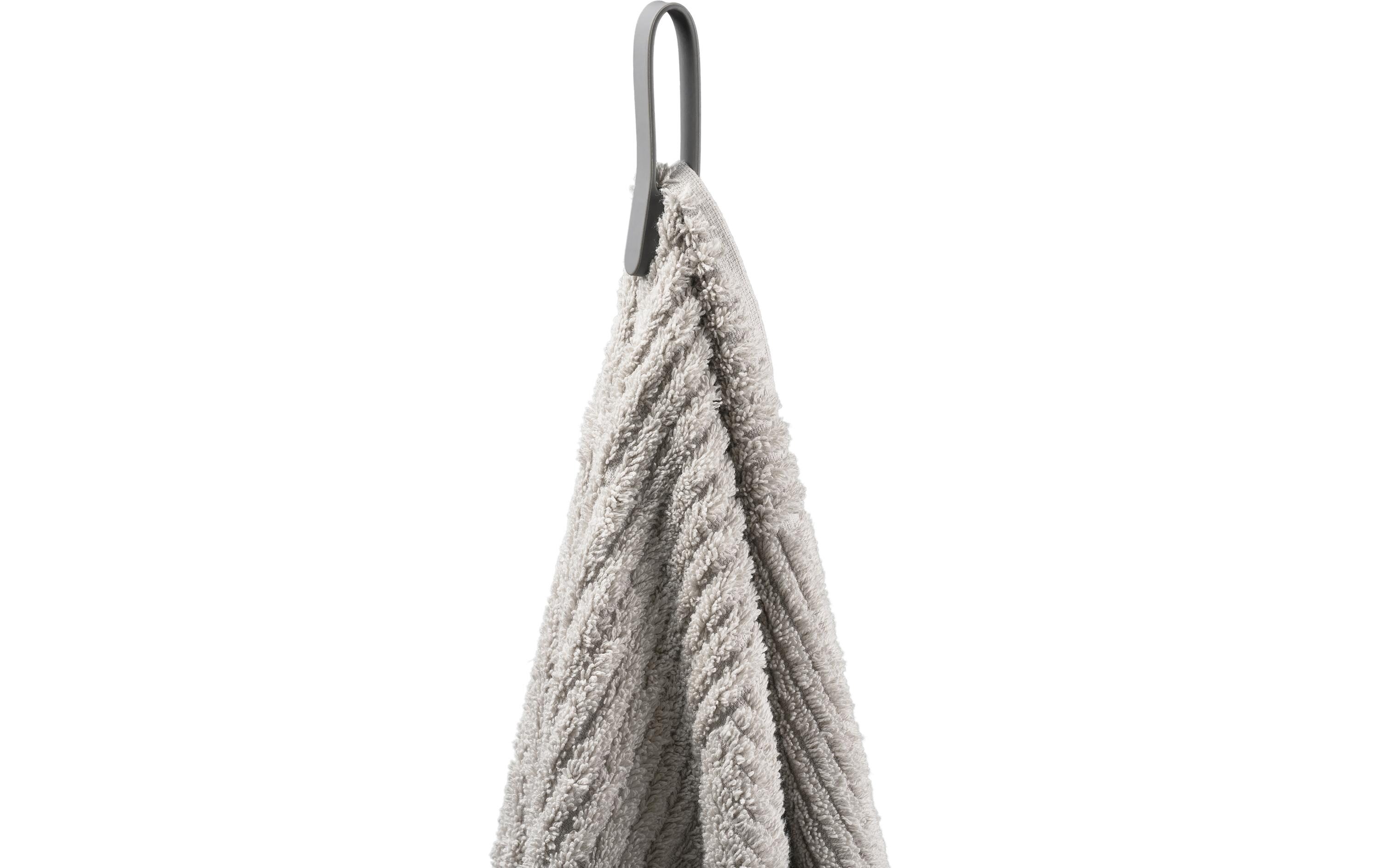 Handtuchhalter Loop 2 Stück, GrauTuchhalter mit Magnet