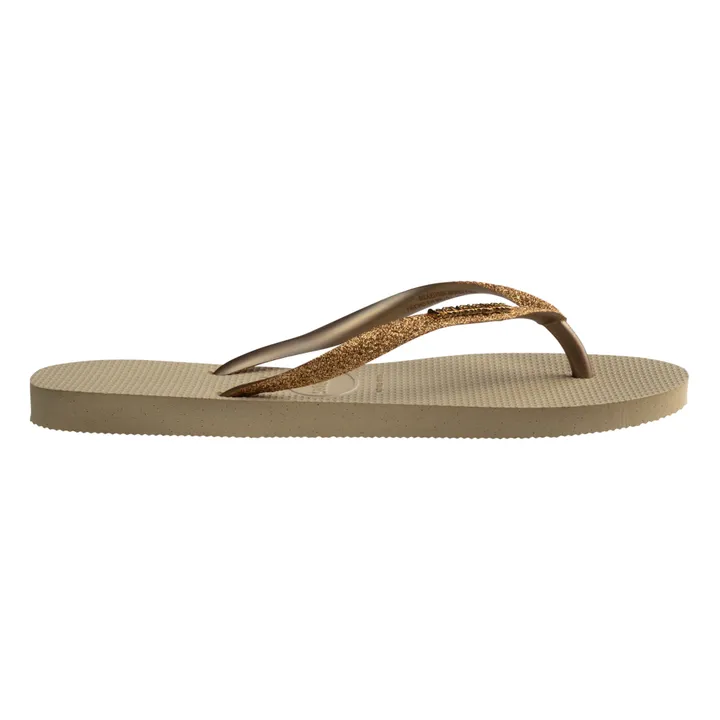 Havaianas Tongs Slim Glitter | Or