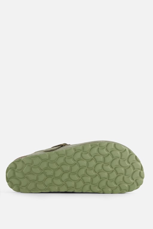 Ann Rocks Sandalen groen Suede
