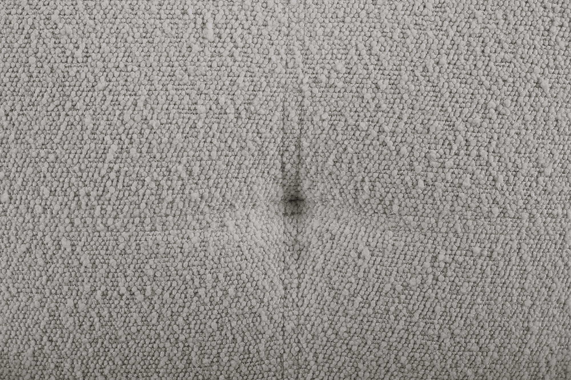 Armlehnstuhl Bouclé Stoff Hellgrau Esszimmerstuhl Küchenstuhl Wohnzimmer Stuhl
