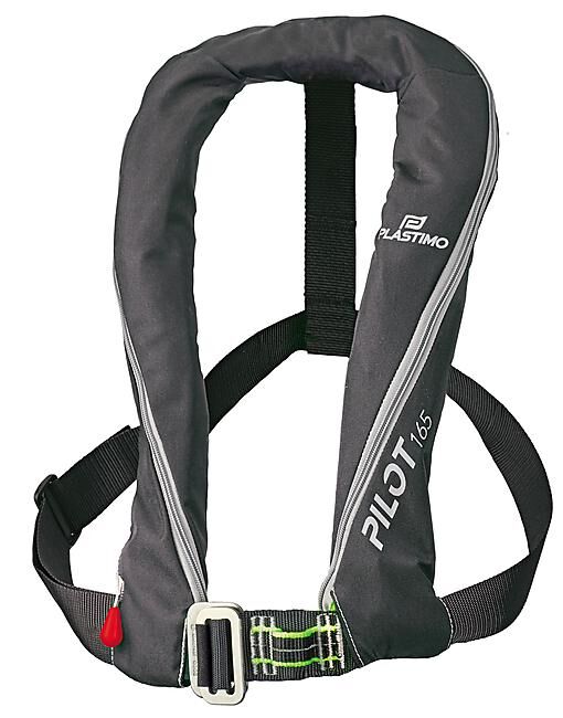 PLASTIMO - GILET AUTO PILOT 165N ZIP + HARNAIS