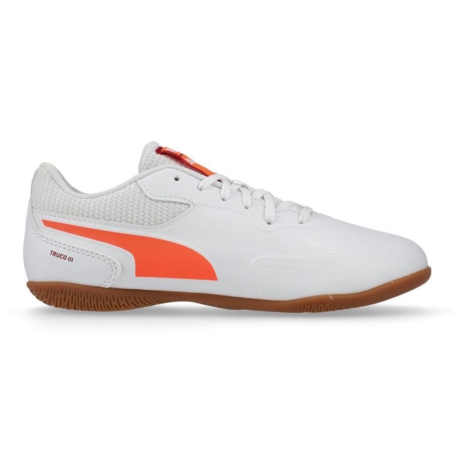 PUMA Truco III IT - Blanc/Glowing Red/Noir Enfant