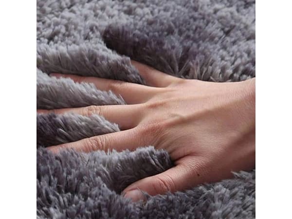 Strado Teppe Ombre Shaggy Strado 200x290 OmbreGrå (Mørkegrå) universal