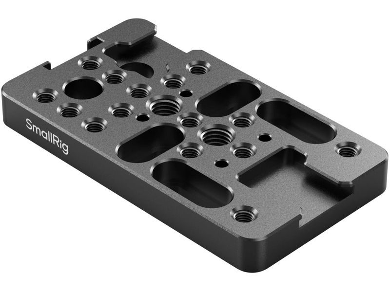 Smallrig Multifunktionale Käsemontageplatte Vielseitige Universal-Montageplatte mit zahlreichen 1/4
