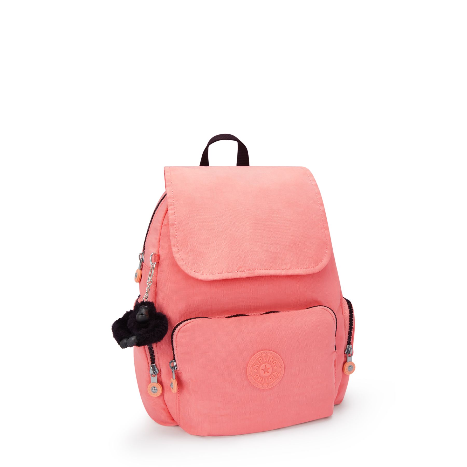 CITY ZIP S  Petit sac à dos avec bretelles ajustables - Peach Peace