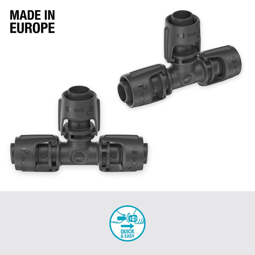 T-KOBLING GARDENA MICRO-DRIP-SYSTEM 1/2
