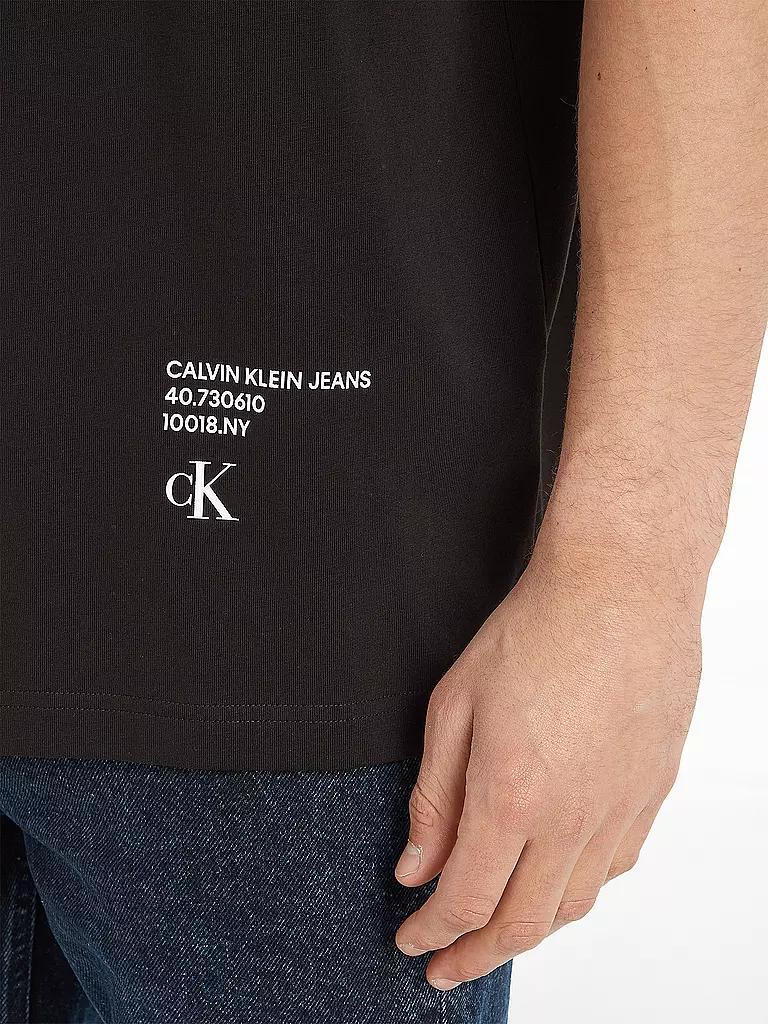 CALVIN KLEIN JEANS T-Shirt schwarz