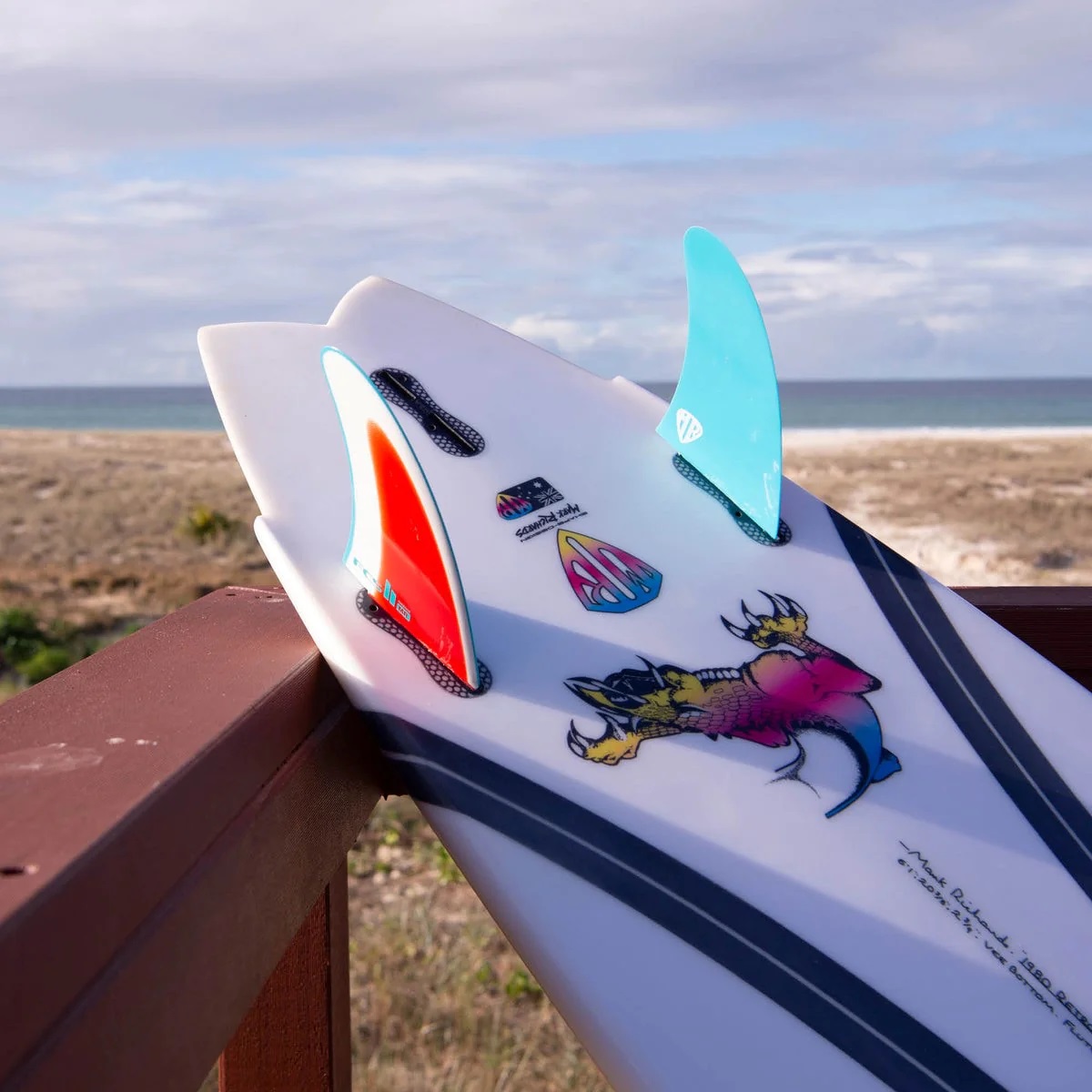 FCS MR Freeride PG Twin Blue/Red/White