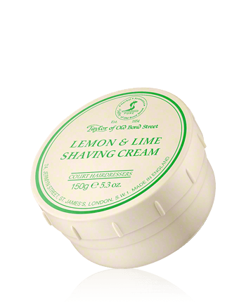 Taylor of Old Bond Street Shaving Cream Lemon & Lime 150g