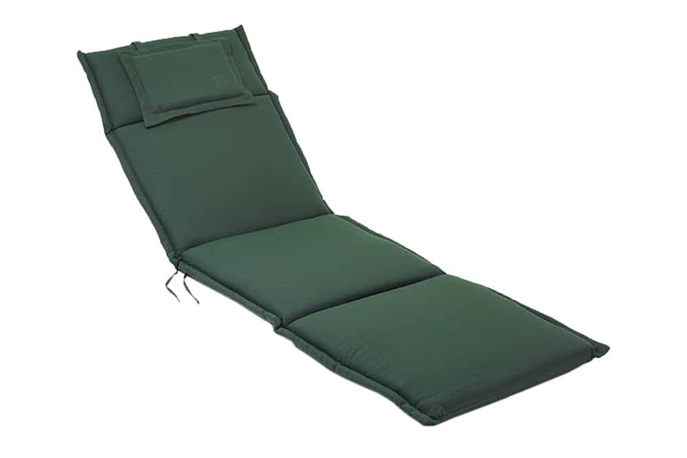 Outdoor Kissen ROG 58x196cm grün Polster-Auflage für Gartenliege