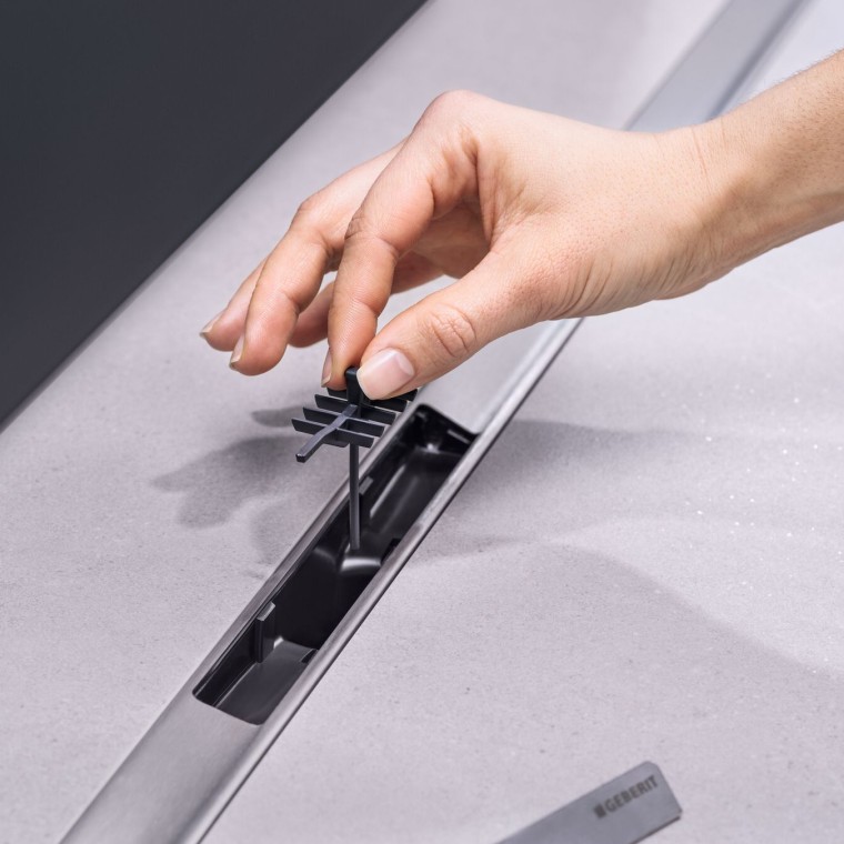 Geberit CleanLine20 douchegoot RVS 30-90cm verstelbaar