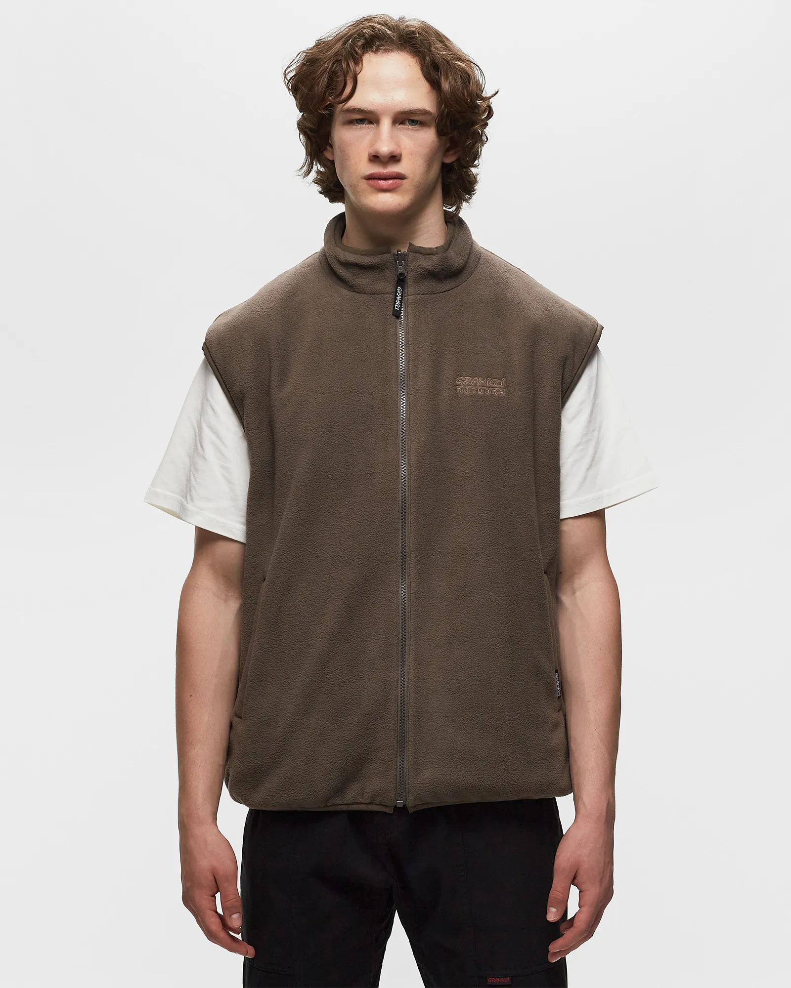 Gramicci REVERSIBLE FLEECE VEST