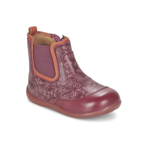 Kickers - BIGOR - Bordeaux Orange