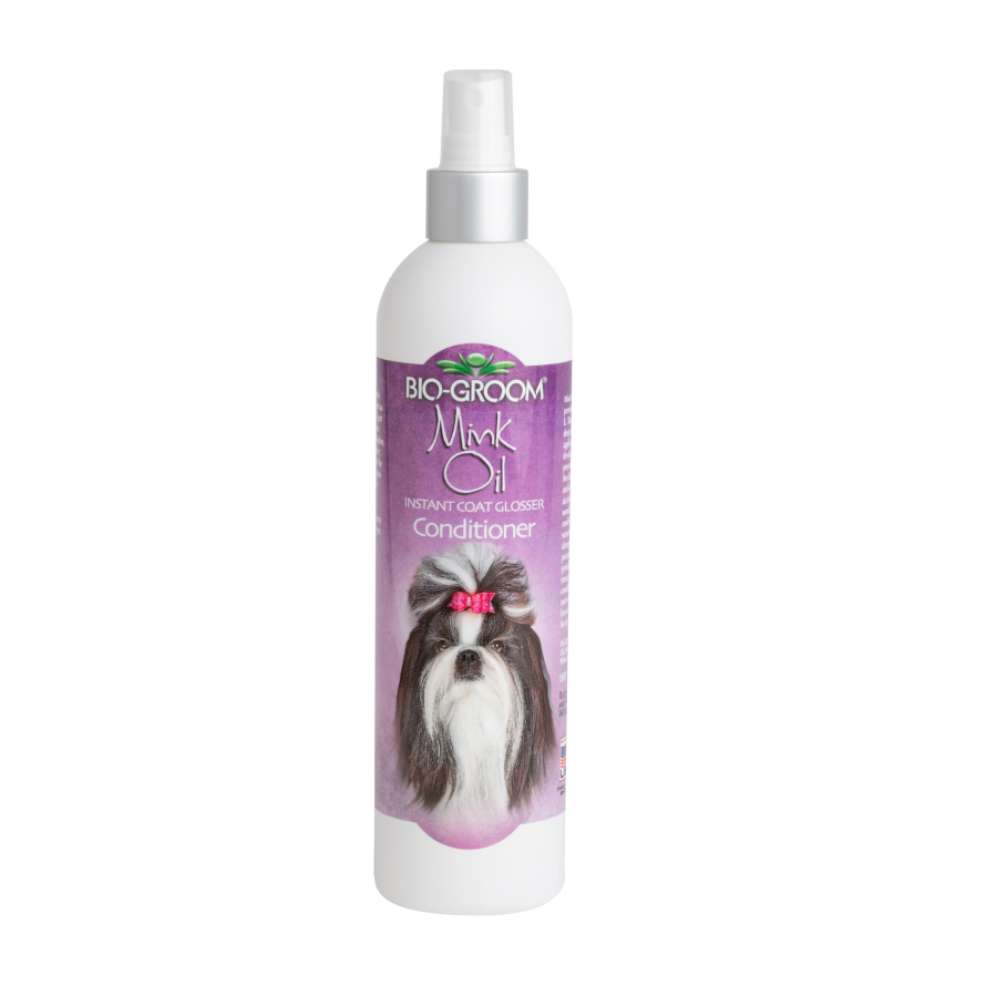 Condicionador de óleo de vison Bio-Groom para cães